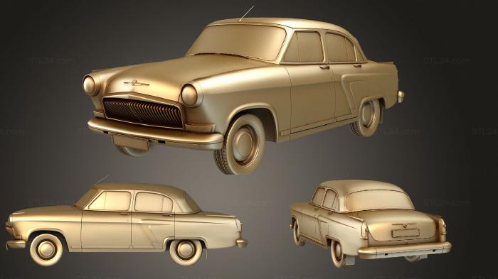 Vehicles (gaz21 2014, CARS_1691) 3D models for cnc